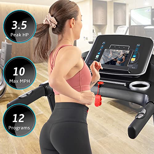 3.5HP Electric Motorized Treadmill with 10MPH Speed H5879