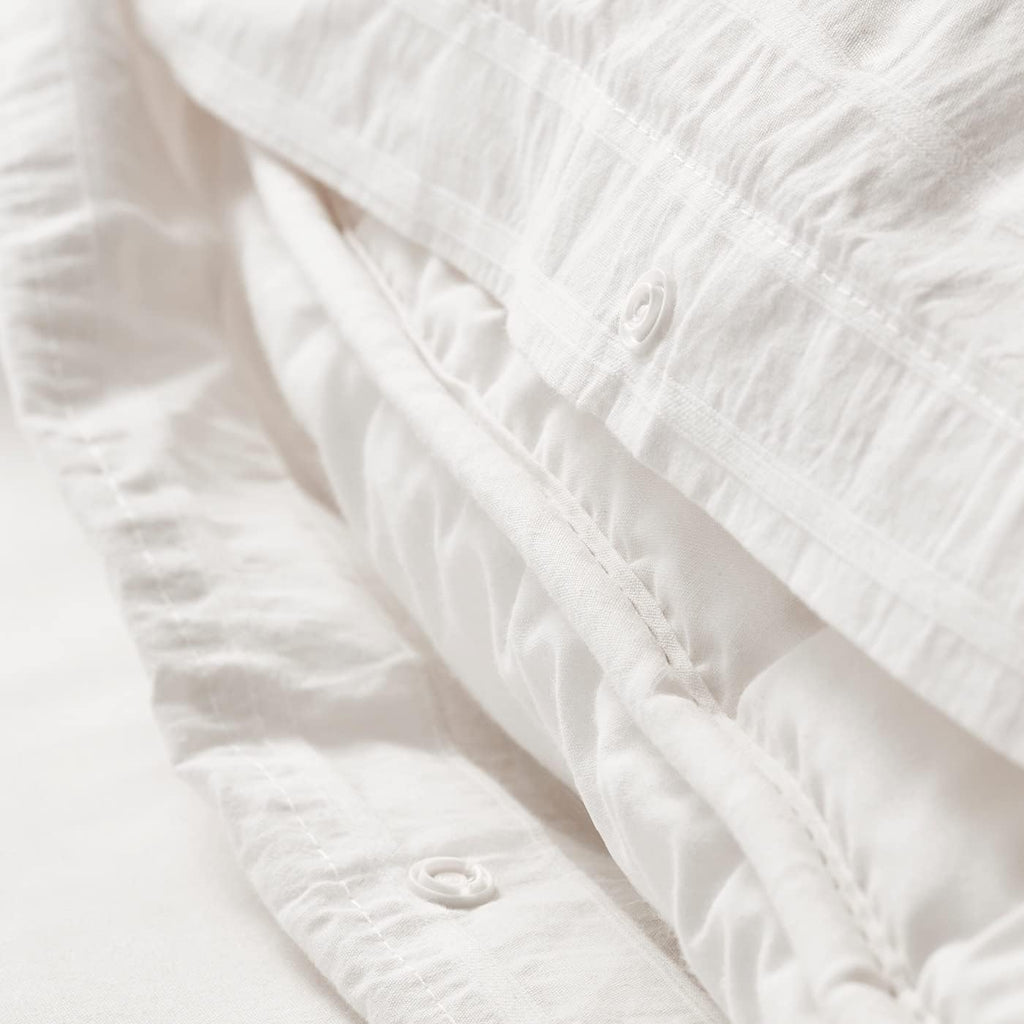 King White Duvet Cover and Pillowcases T792270