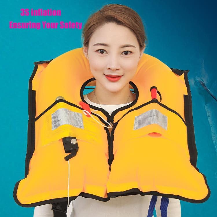 Portable Inflatable Snorkel Vest (330LB) C782008