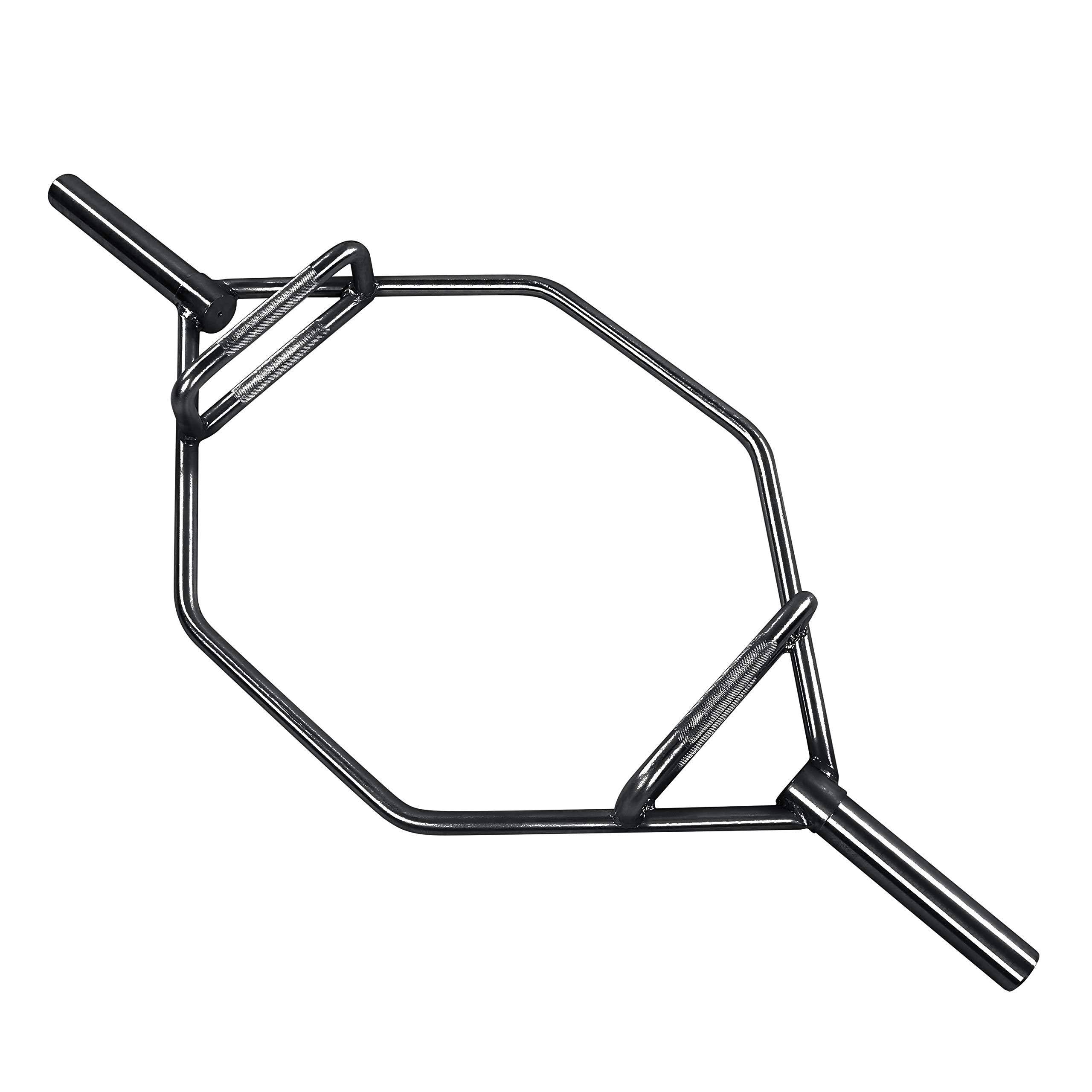 Black Olympic 2-Inch Hex Weight Lifting Trap Bar F9153