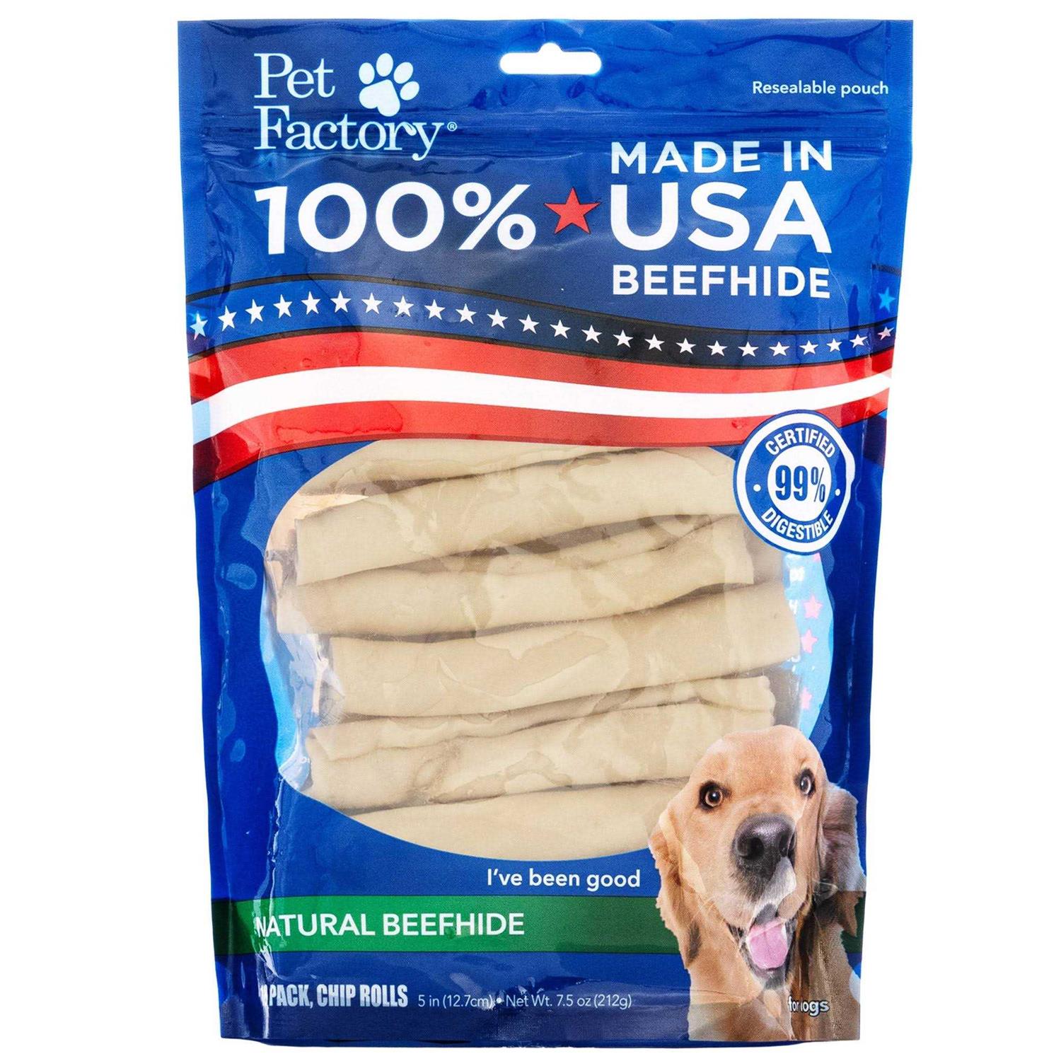Beefhide Chip Rolls Natural Flavor A39011