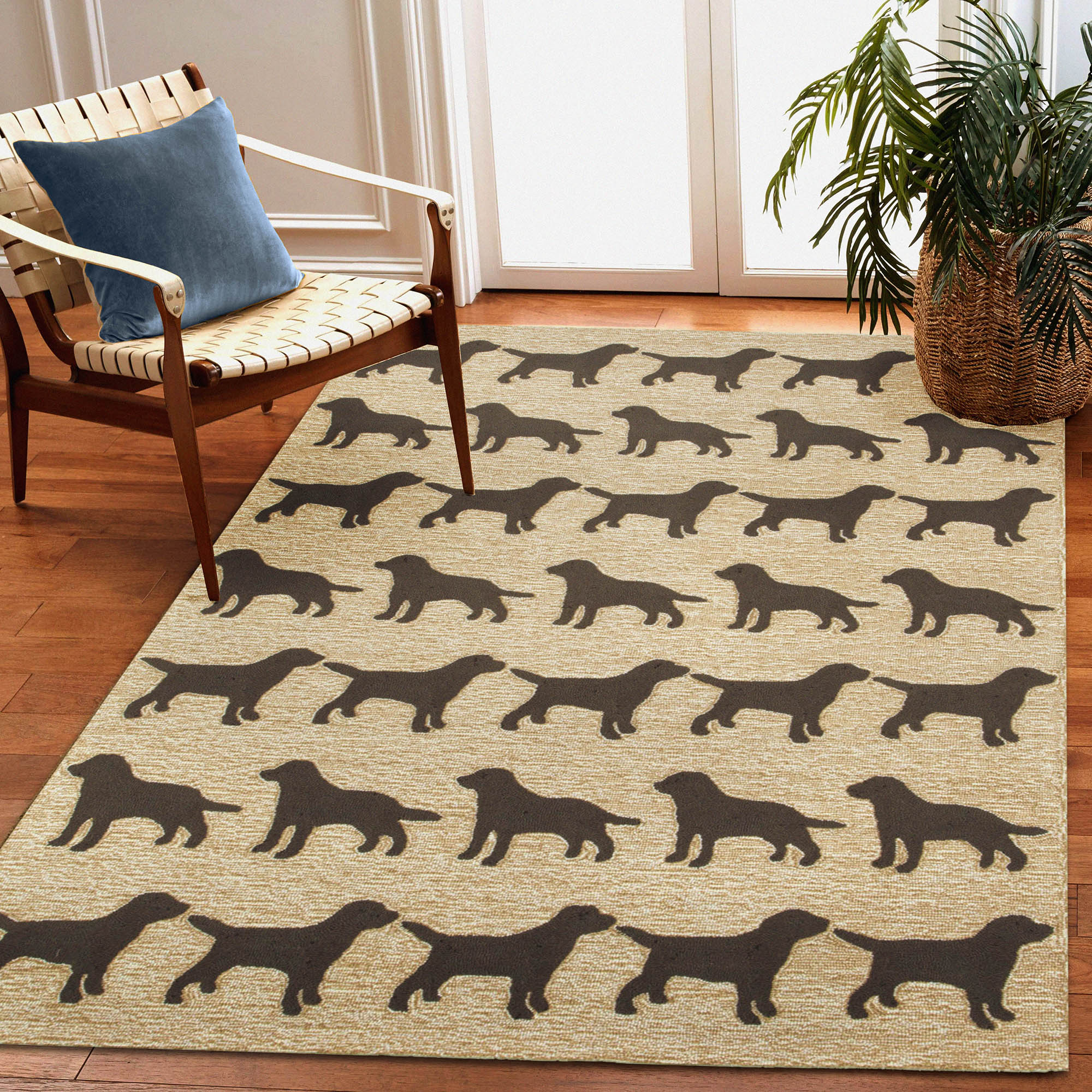 Frontporch Doggies Indoor Outdoor Mat