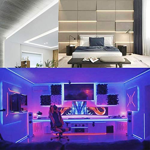 30ft WiFi RGB Dimmable Waterproof LED Strip Lights N412099