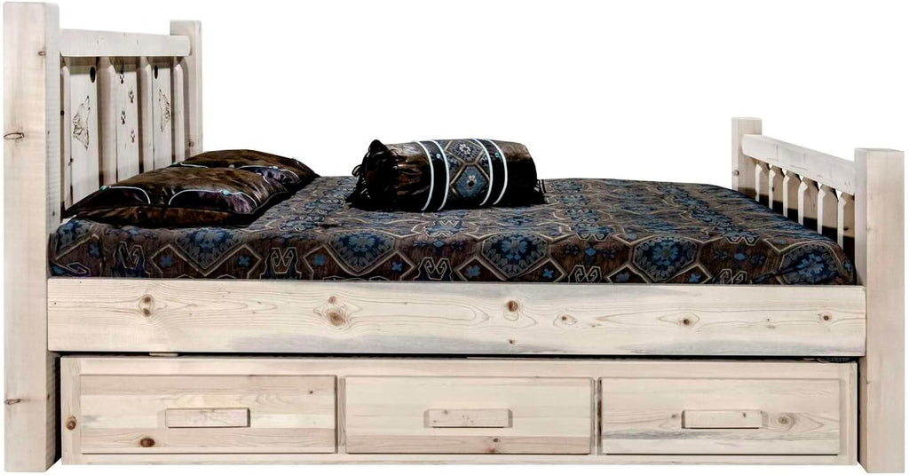 Queen Storage Bed V83902