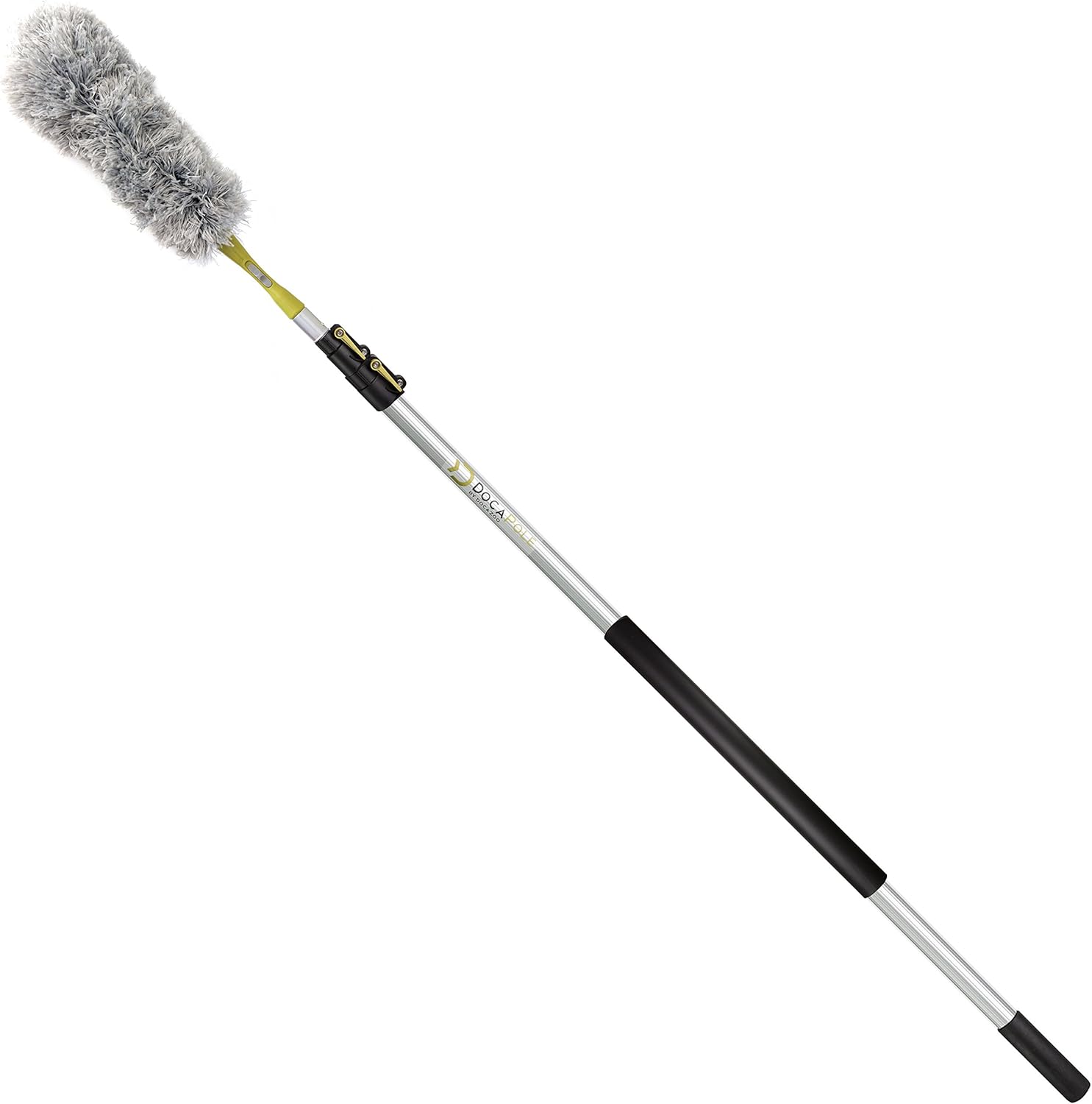 Dusting Kit with Telescopic Pole and Microfiber Feather Duster T63619