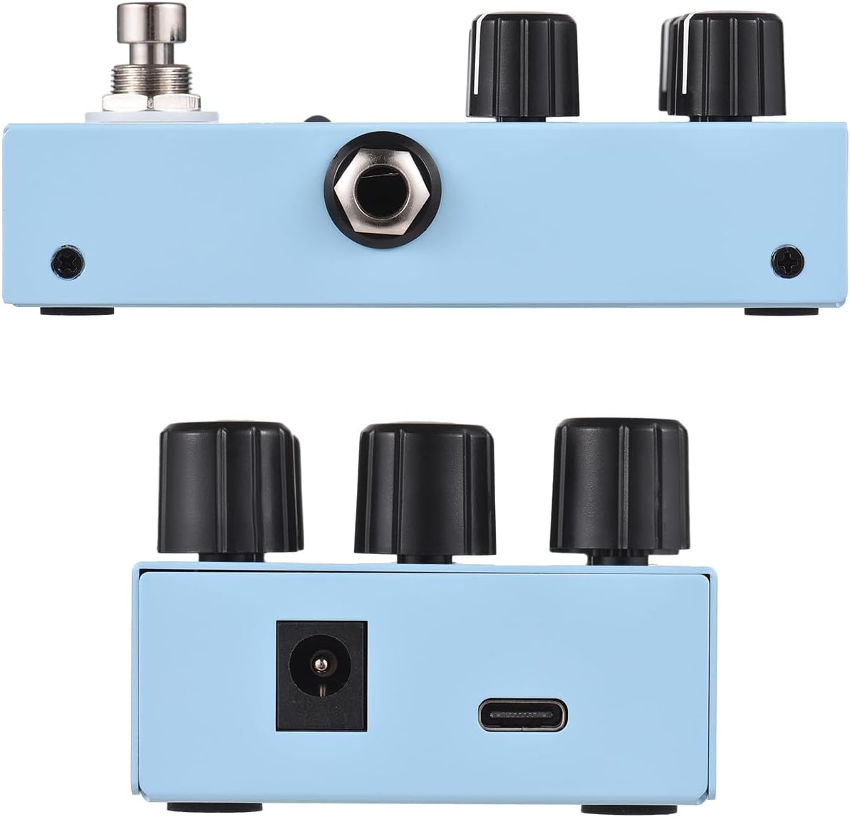 Digital Reverb Pedal with 9-Mode Reverb Selection for Guitar Bass A5144
