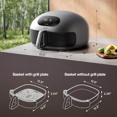 Dome 2 Air Fryer, Extra Large Airfryer with PFAS free Basket P9341