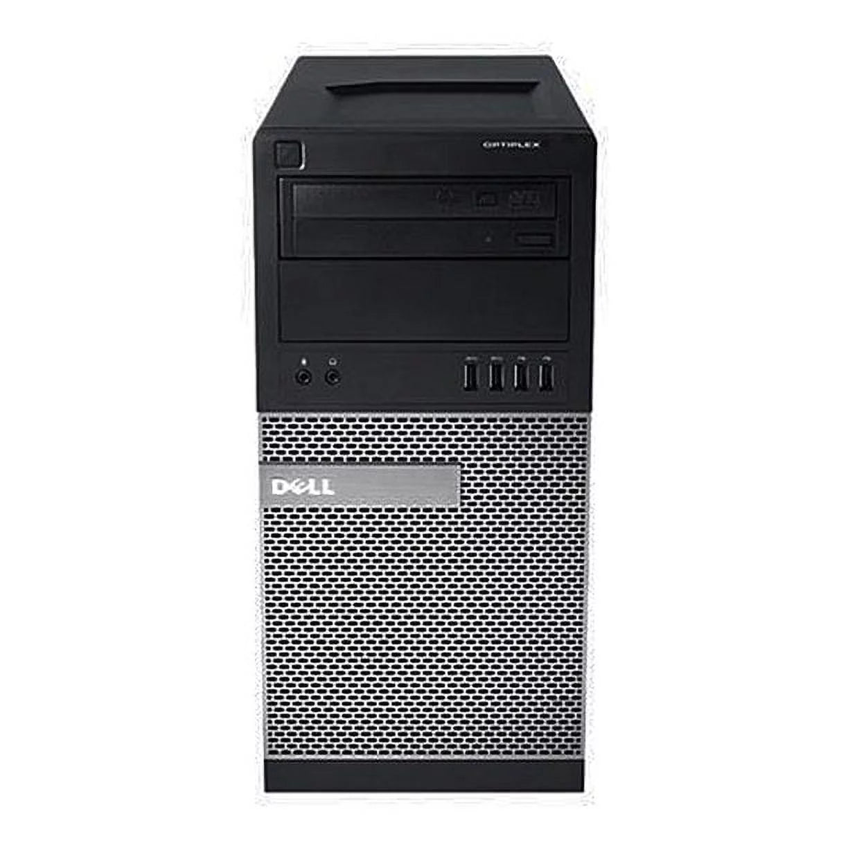 Restored Dell Optiplex Desktop Computer 3.0 GHz Core 2 Duo Tower PC, 4GB, 500GB HDD, Windows 10 Home x64, USB Mouse & Keyboard F928953