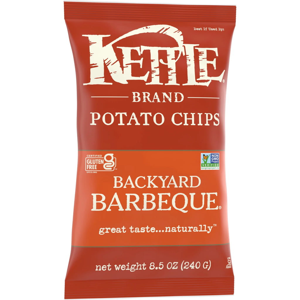 Backyard Barbeque Kettle Chips, 8.5 oz A455