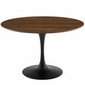 Black Walnut Round Dining Table J791028