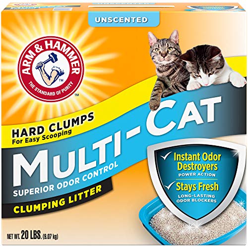 Multi-Cat Clumping Litter Unscented, 26.3lb K398