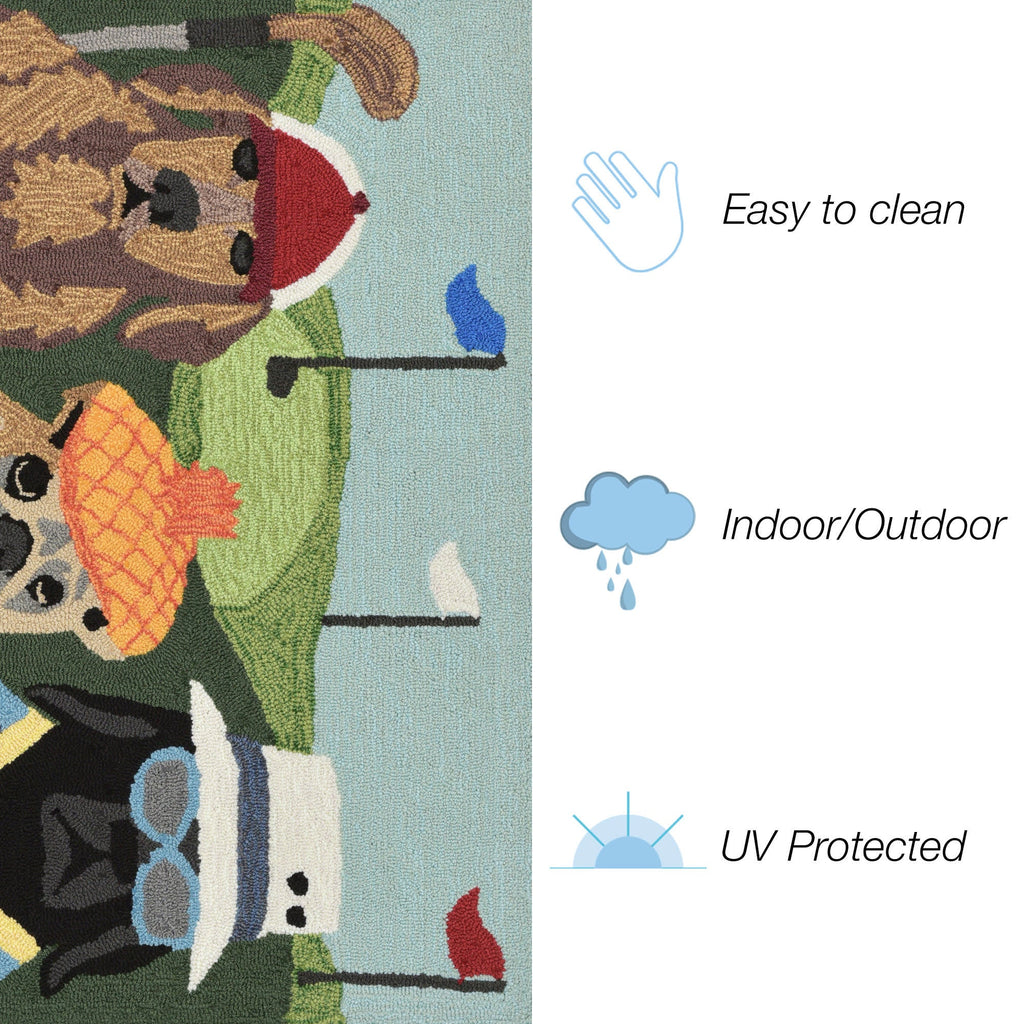 Frontporch Putts & Mutts Indoor Outdoor Mat