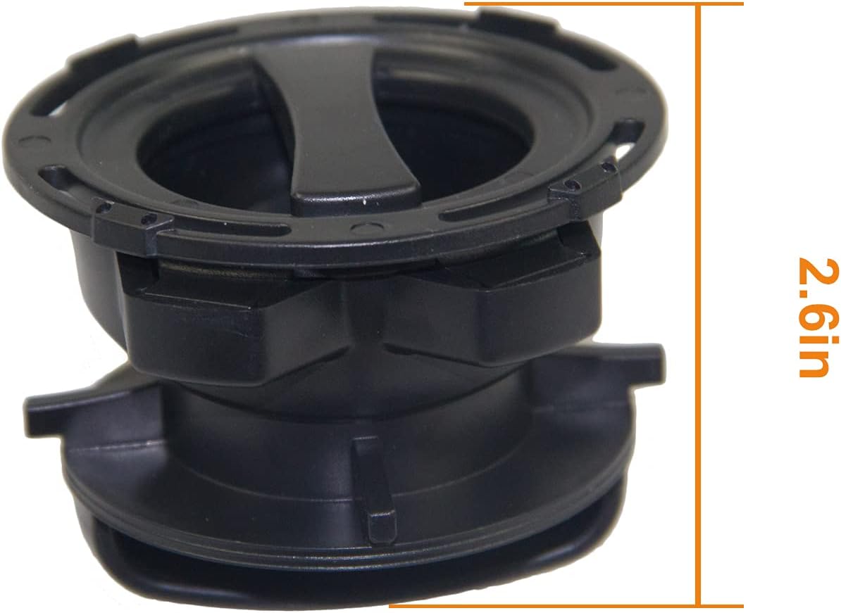 Black Magnetic Stopper for Garbage Disposal L185551