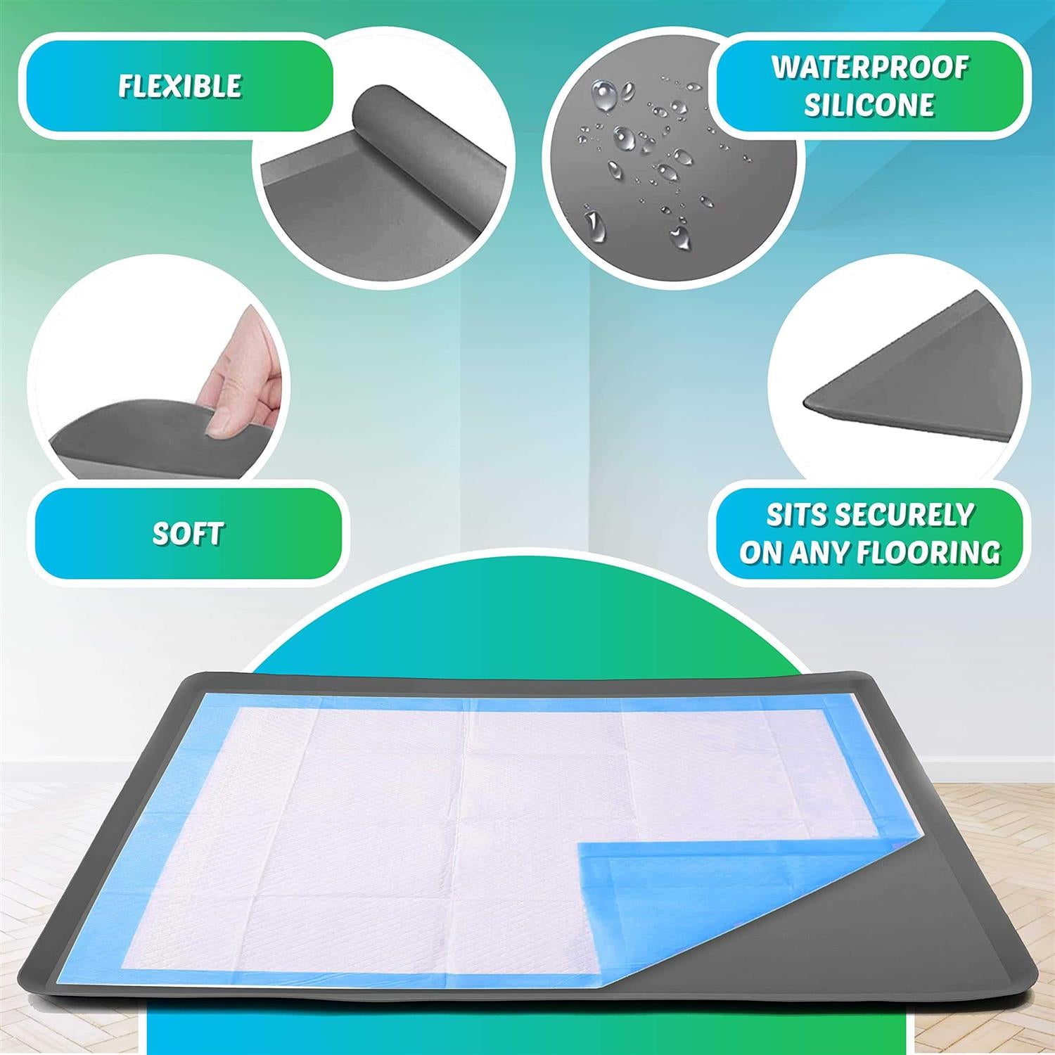 Puppy Pad Holder Tray for Dogs O829356