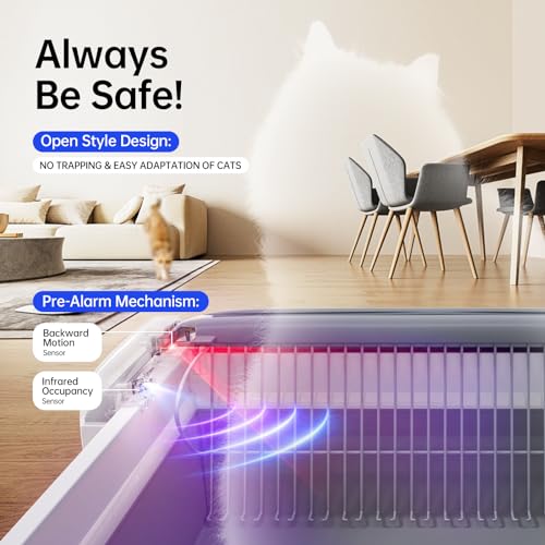 Self-Cleaning Automatic Cat Litter Box with Smart App Control V747104
