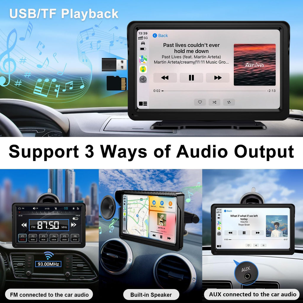 7 Inch Touch Screen Car Stereo with Bluetooth L6880