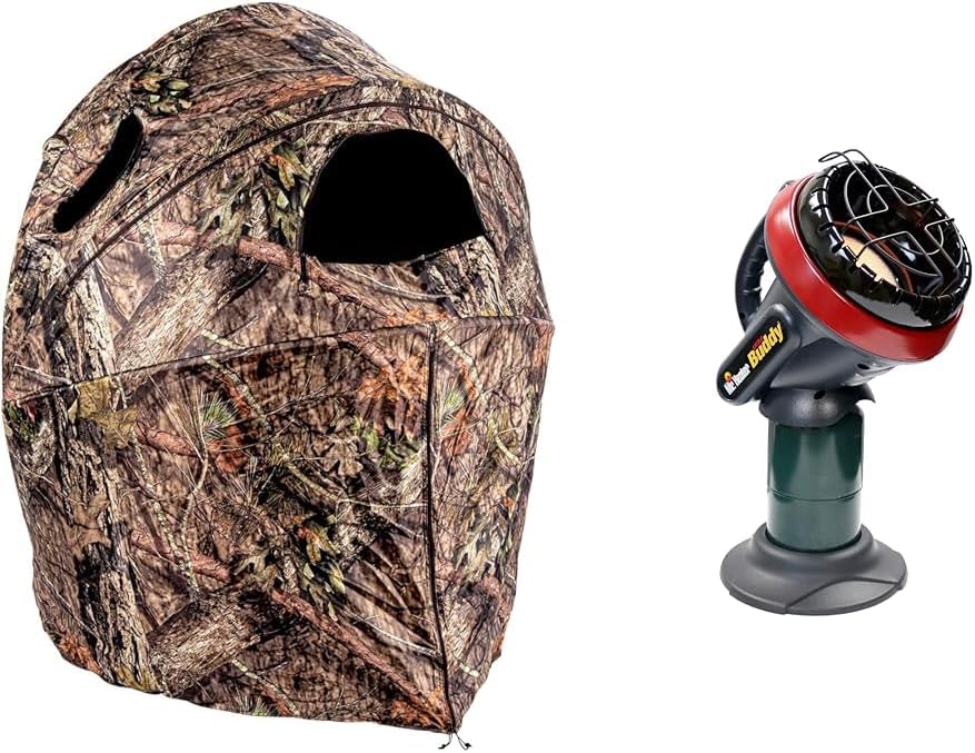 1-Person Hunting Blind with Propane Heater C112