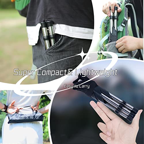 Portable Camping Stool with Side Pocket 12.5in Foldable F93838
