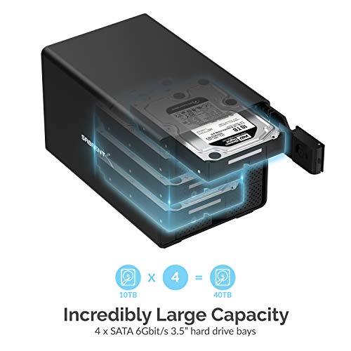USB 3.2 5-Bay SATA Hard Drive Docking Station with USB-C R866