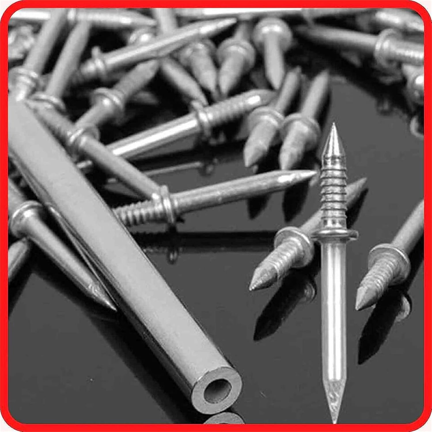 202pcs Double Head Skirting Thread Nails P665