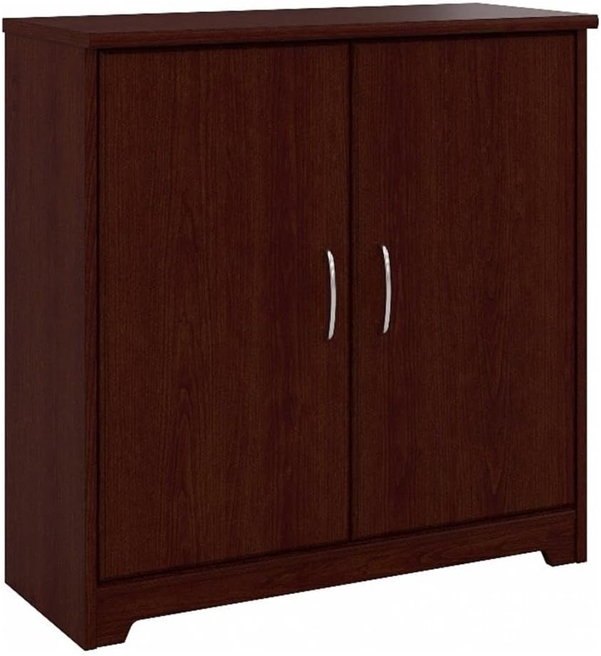 Small Bathroom Cabinet in Harvest Cherry Engineered Wood L729