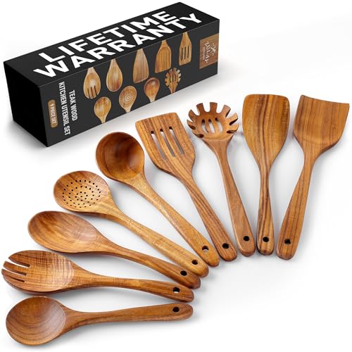 6-Piece Teak Wooden Spoons G553