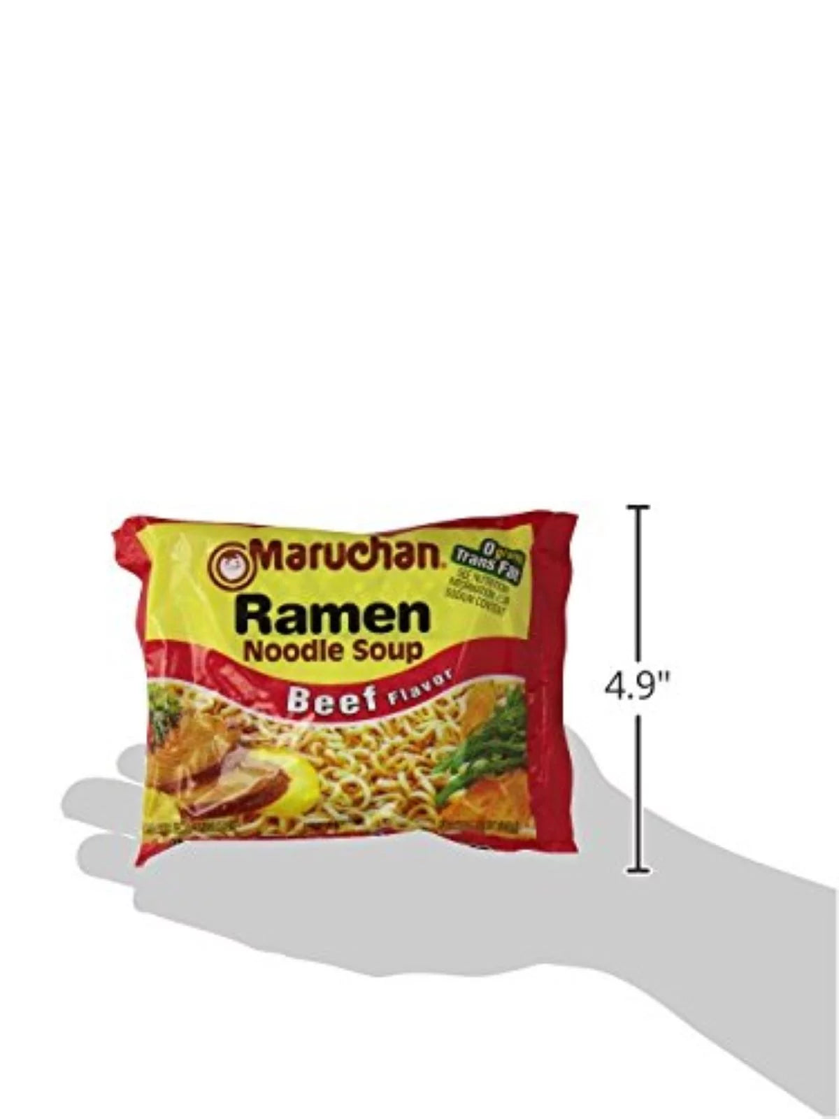 Ramen Beef and Roast Beef Noodles Variety Pack Soup, 3 Oz, 24 Ct X837069
