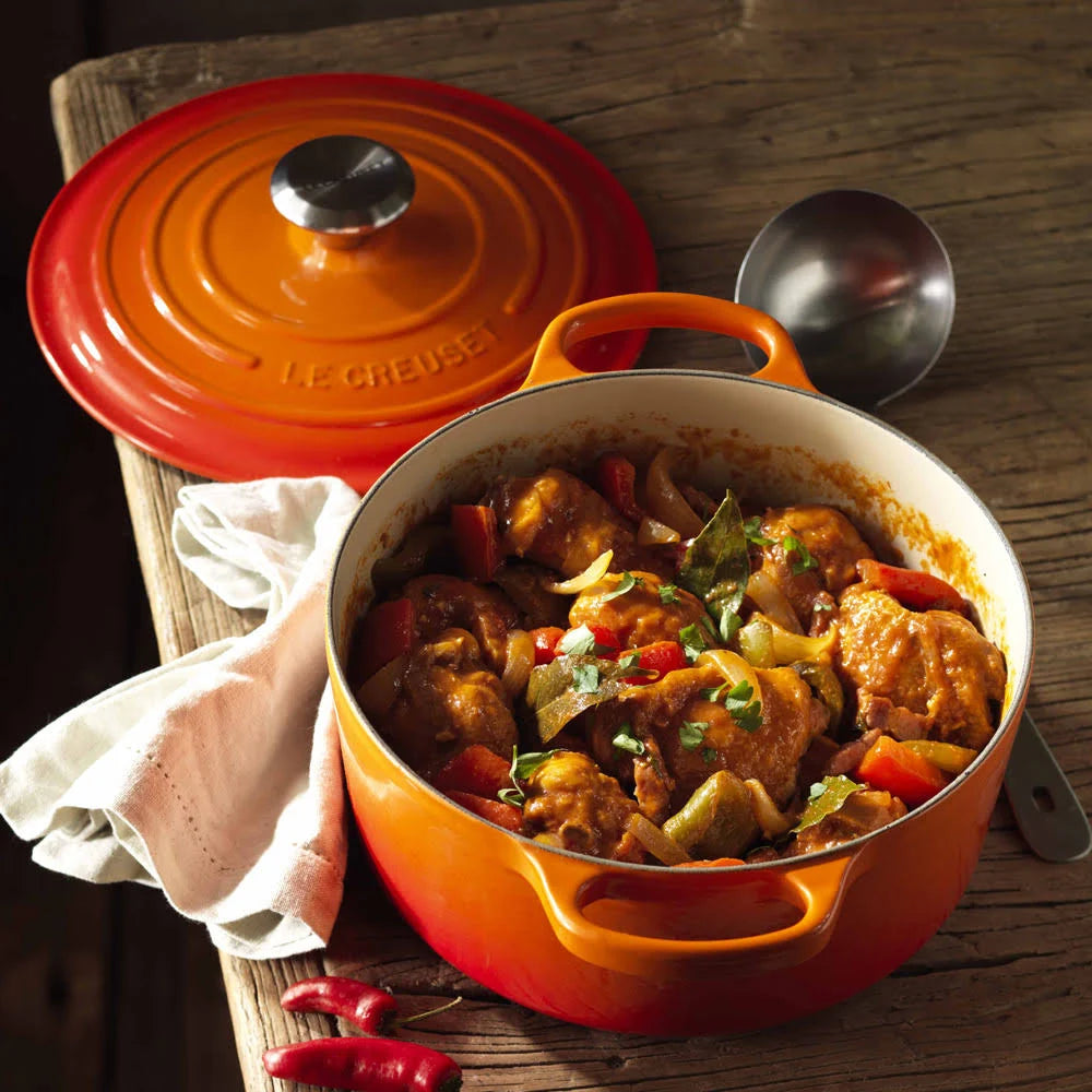 Round Casserole Cast Iron 22 cm Satin Black W45870