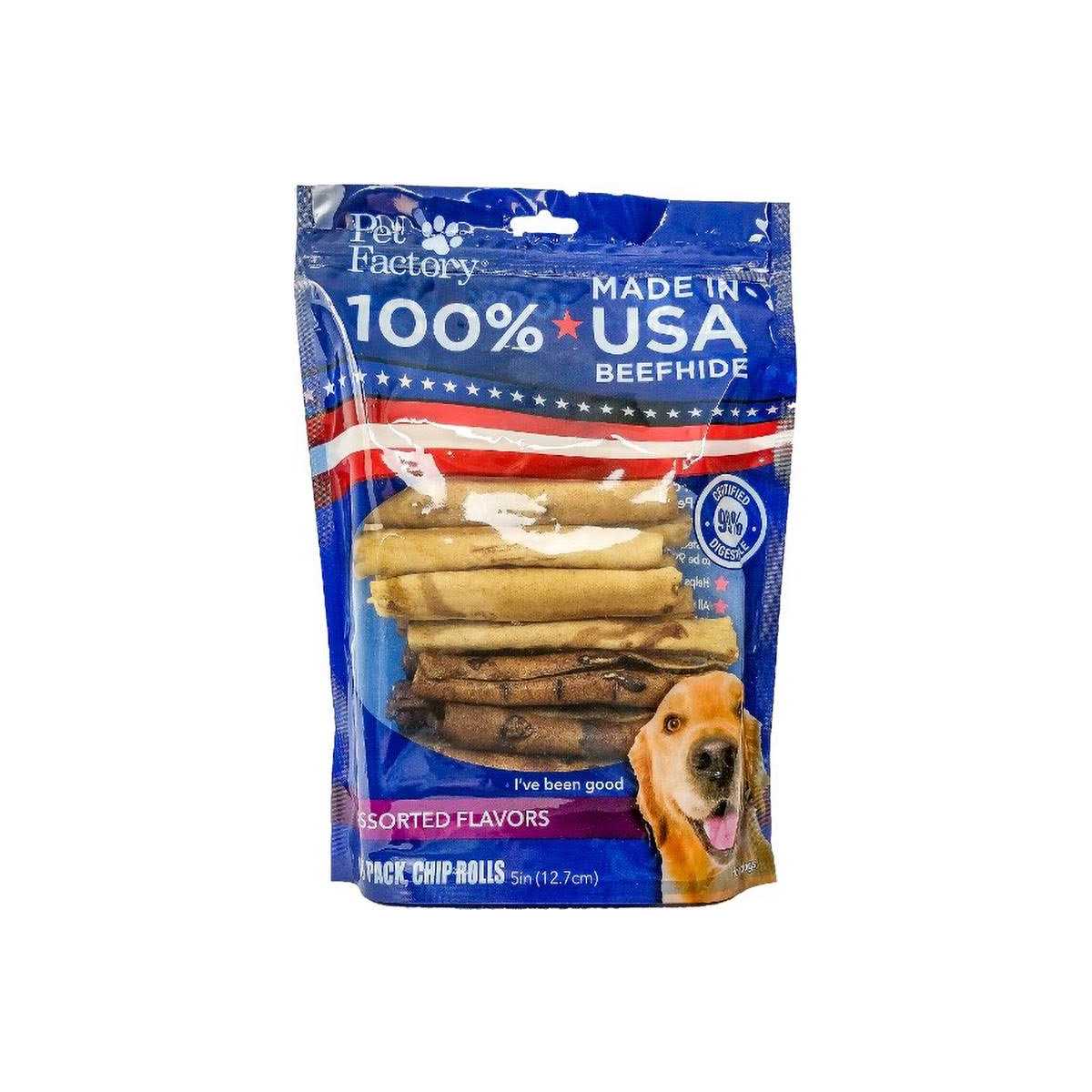 Beefhide Chip Rolls Natural Flavor A39011