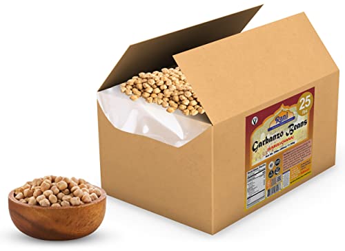 Garbanzo Beans (Kabuli Chana) 128oz (8lbs) 3.63kg Bulk D13391