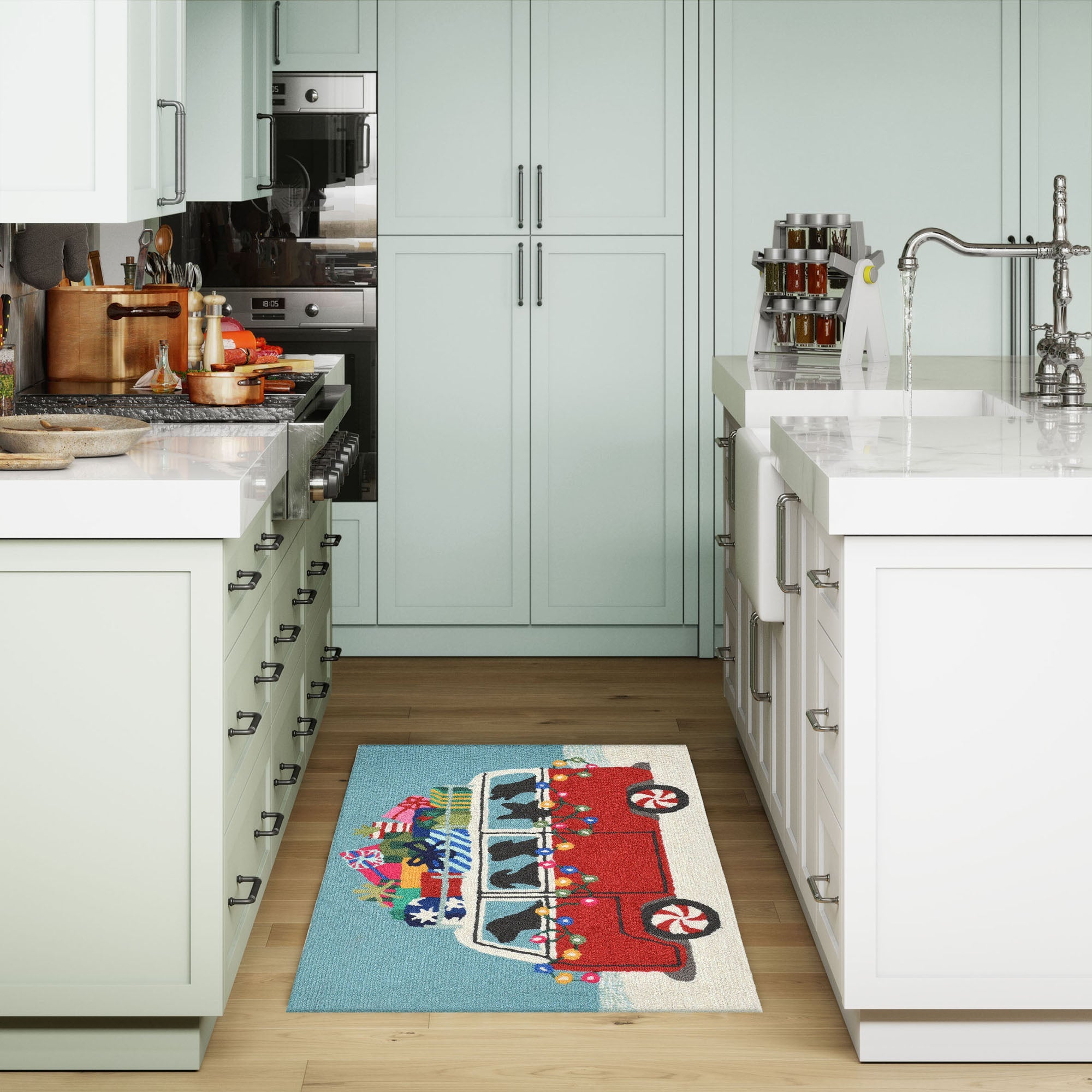 Frontporch Happy Howlidays Indoor Outdoor Mat