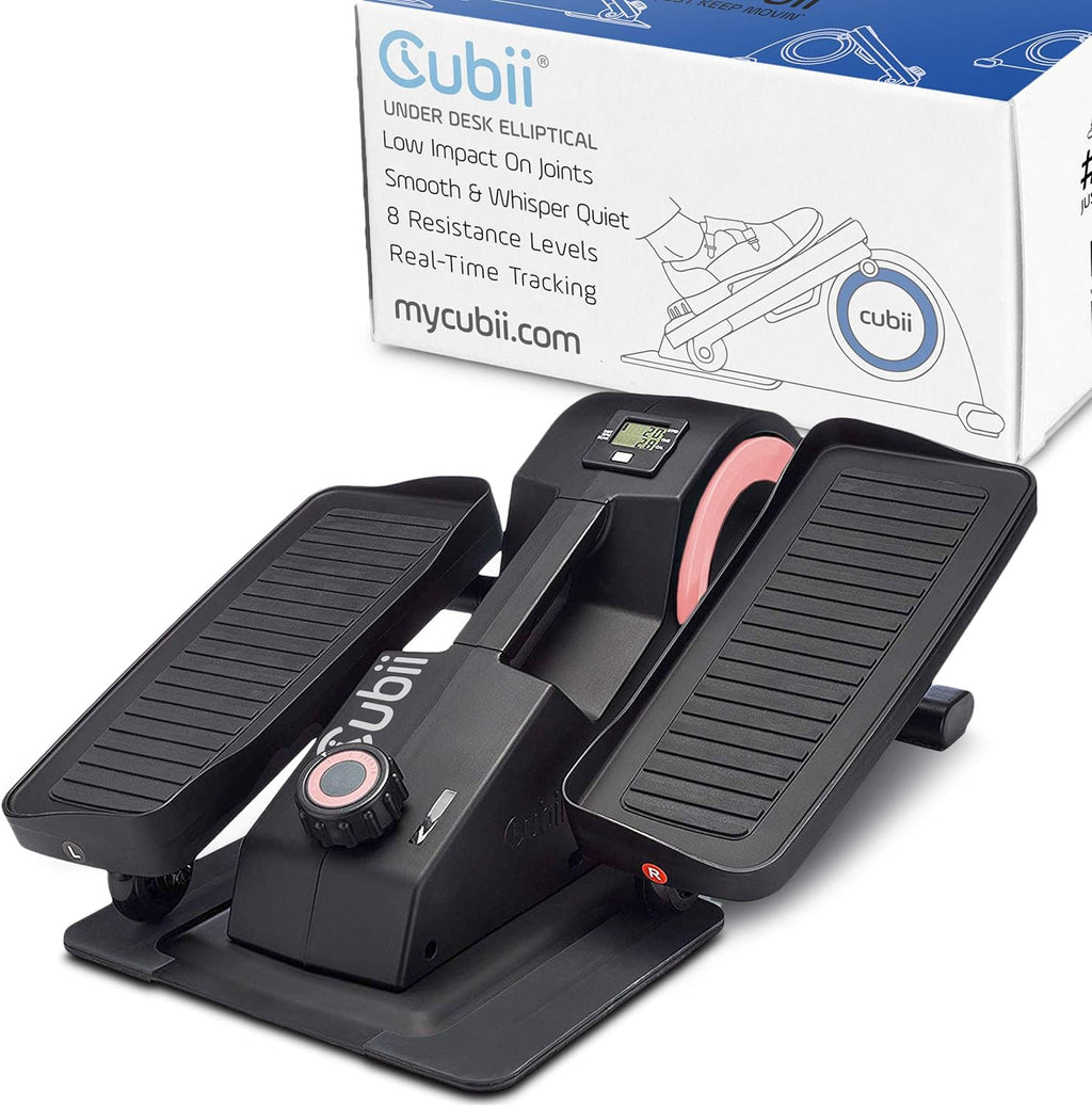 Under Desk Elliptical Machine with Adjustable Resistance & LCD Display V71333