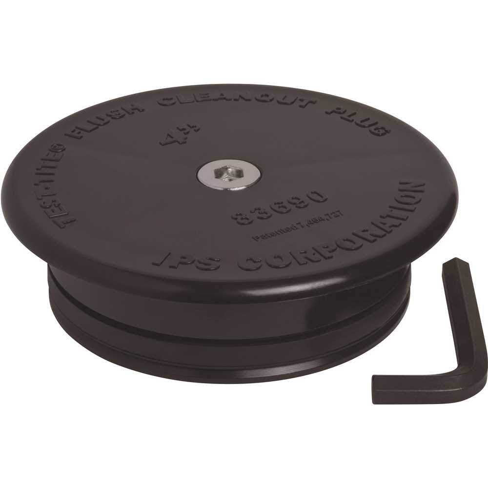 Flush Mechanical Cleanout Repair Plug 4 B3018
