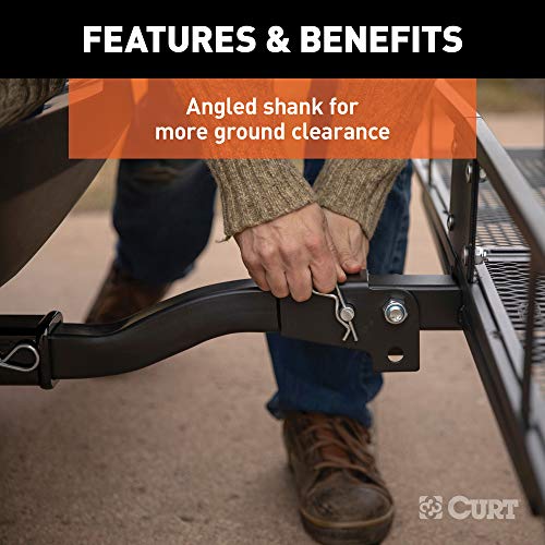 60 x 24-Inch Black Steel Cargo Carrier R6593