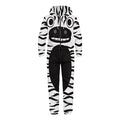 Adult Onesie Hooded One-Piece Pajama Zipper Jumpsuits C523146