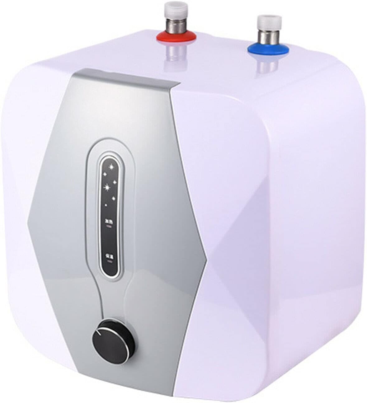 1500W 8L 110V Compact Instant Electric Tank Hot Water Heater IPX4 Mini Tankless Shower 75 ℃ Z357