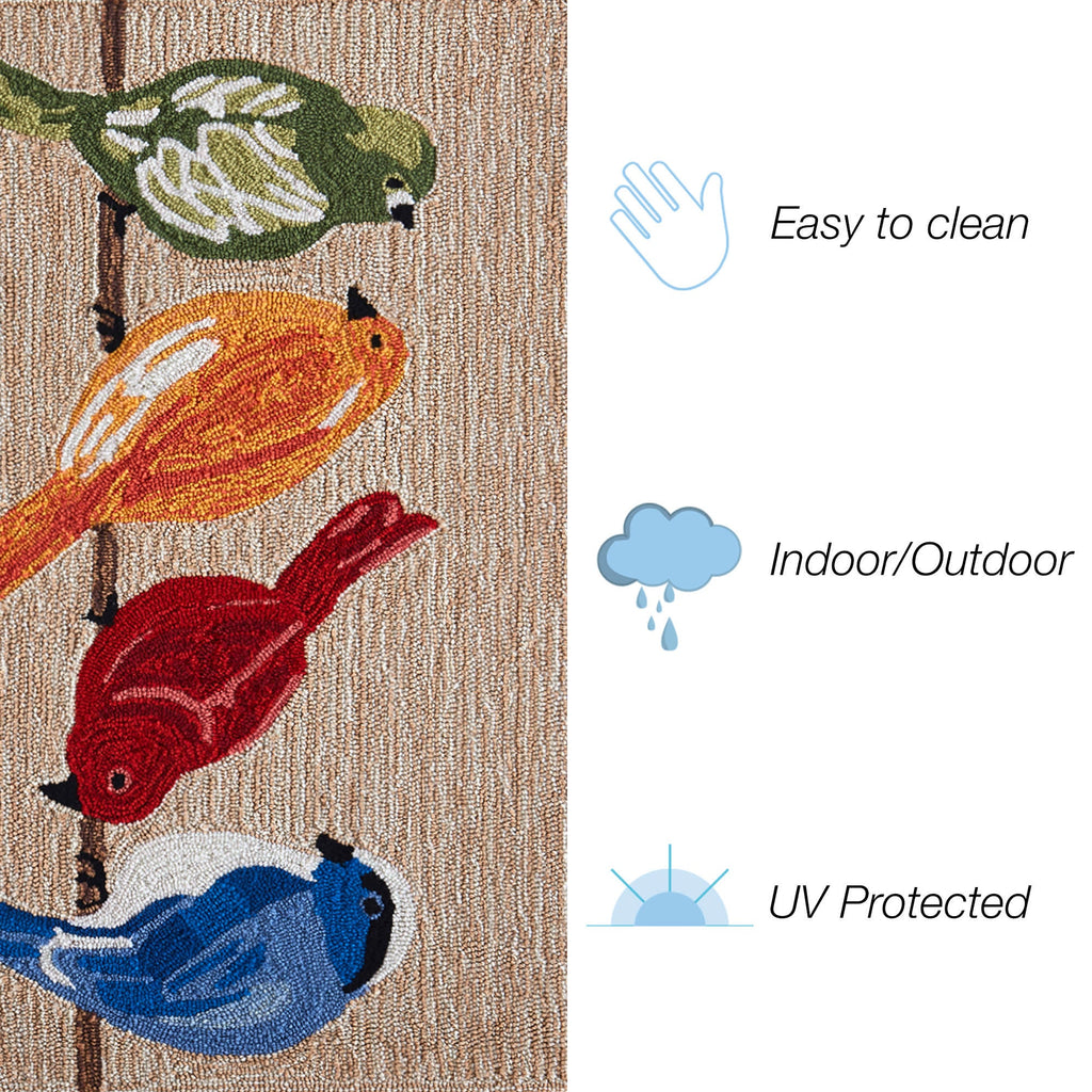 Frontporch Birds Indoor Outdoor Mat