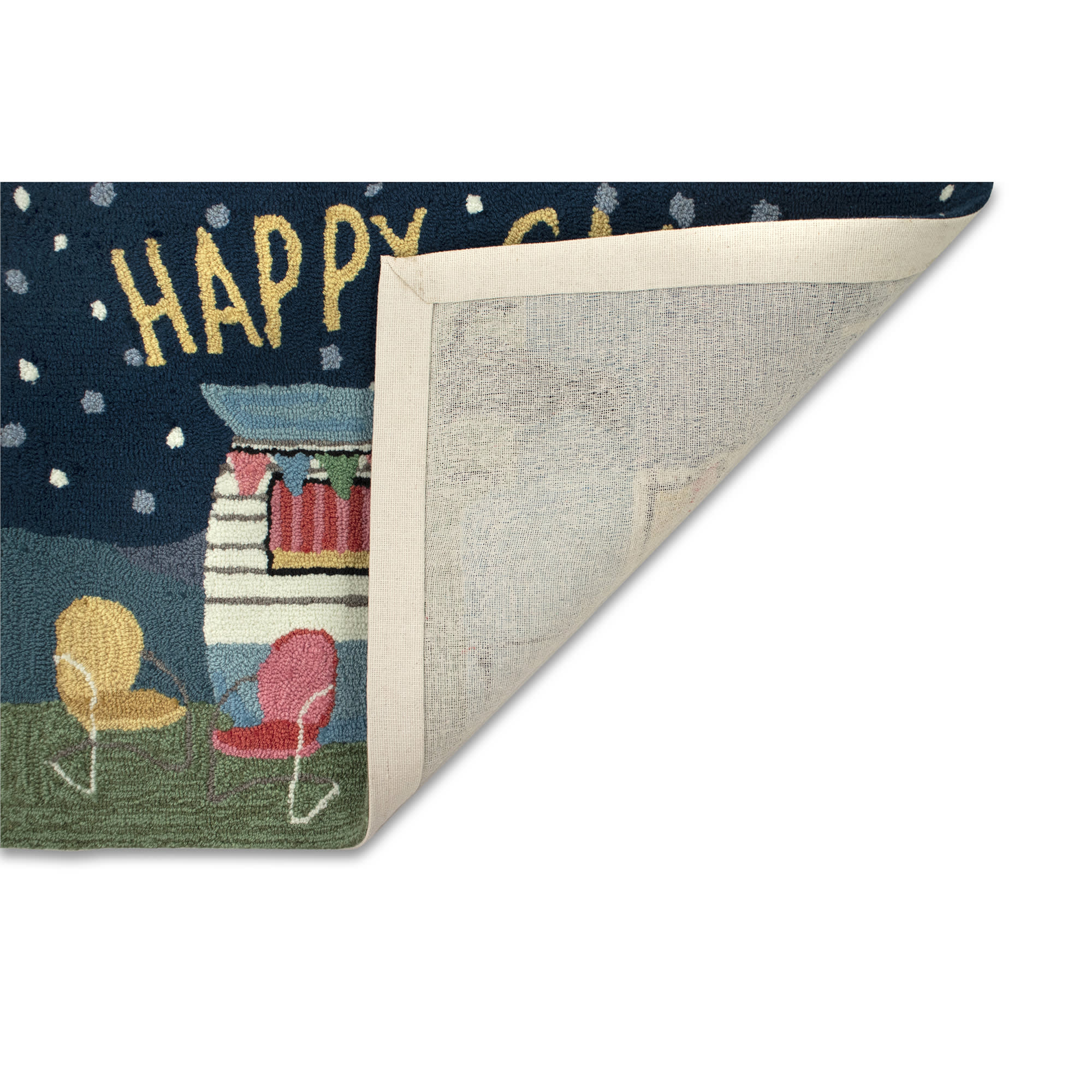Frontporch Happy Camper Indoor Outdoor Mat