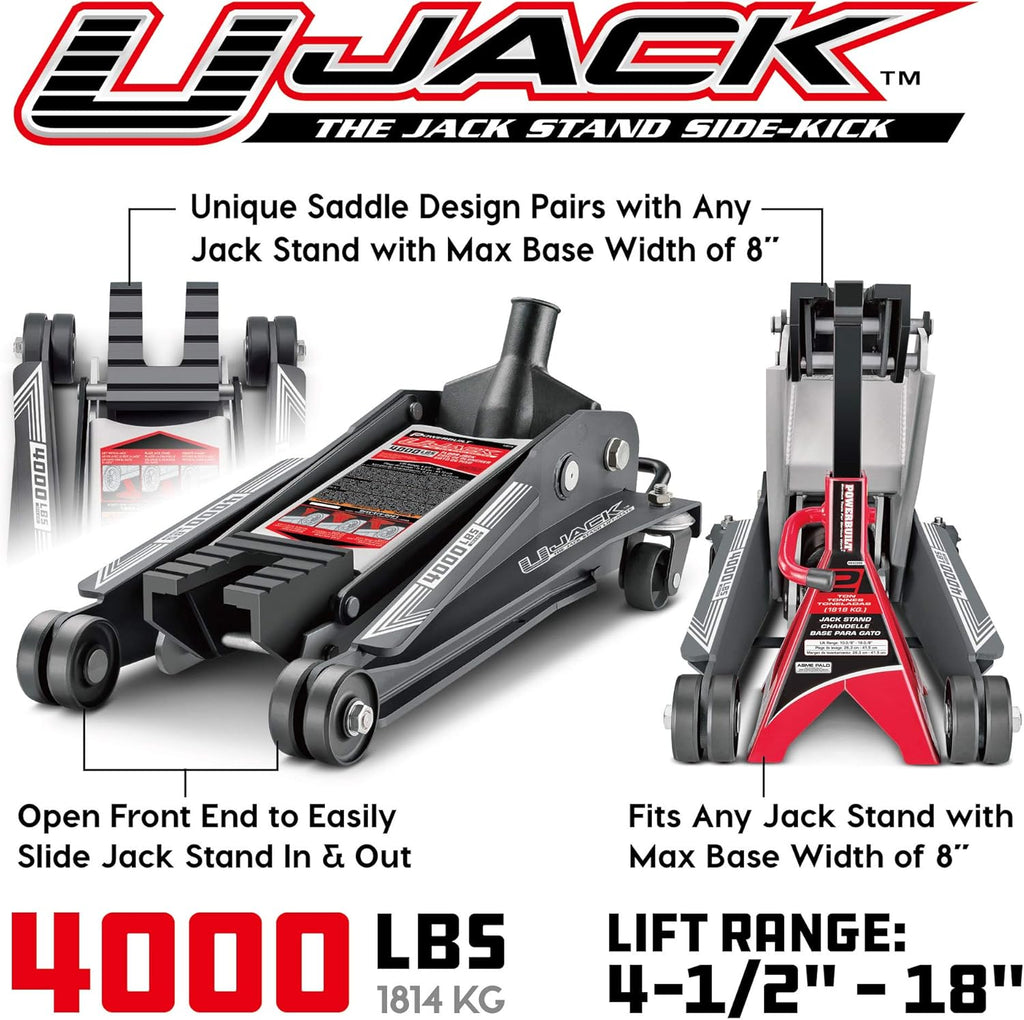 2 Ton 4000 lbs Garage Jack U350