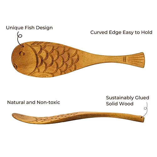 Wooden Salad Serving Utensils Set S82125