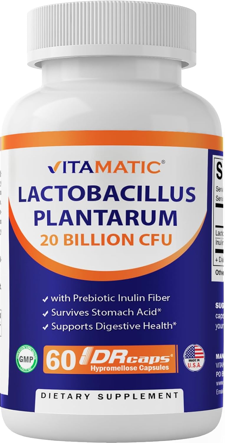 20 Billion per Capsule 60 Count Lactobacillus Plantarum DR Capsule Q566843