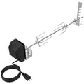 BBQ Rotisserie Grill Kit with 120V 4W Motor, 28" Spit Rod, 2 x 4 Forks Z806355