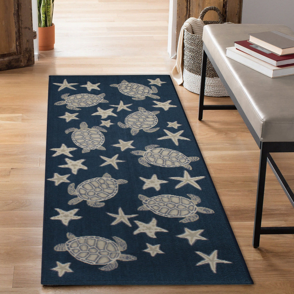 Esencia Turtle And Stars Indoor Outdoor Mat