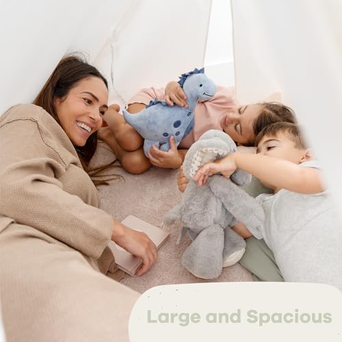 Kids Play Tent with 100% Breathable Cotton Canvas F401