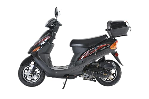 49cc 50cc street legal fully automatic scooter moped with Matching trunk R856