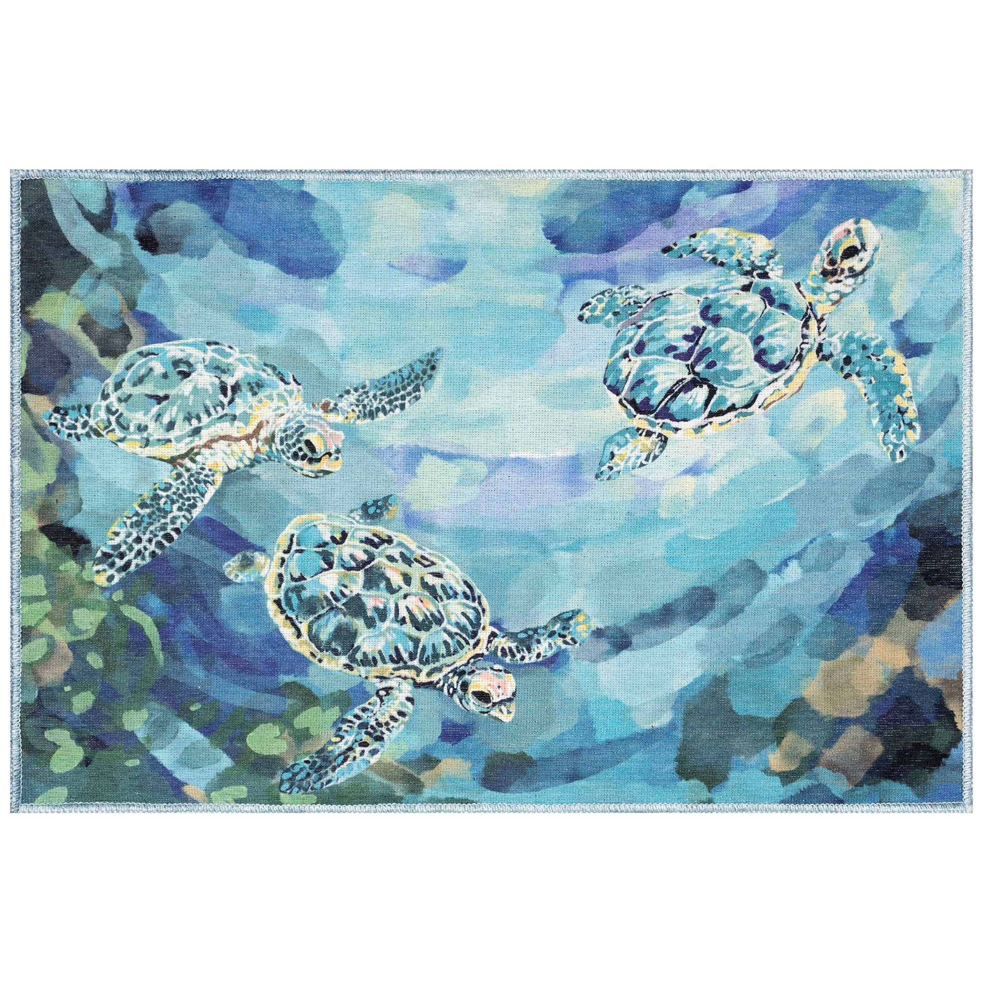 Impressions Seaturtles Indoor Mat