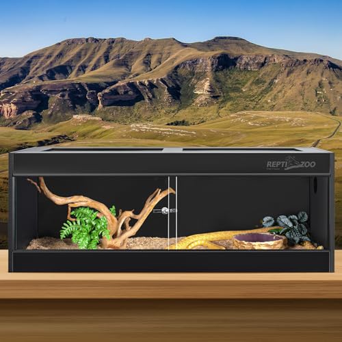 34 Gallon PVC Reptile Terrarium with Glass Sliding Door A97739