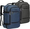 40L Blue with Grey Travel Backpack D219