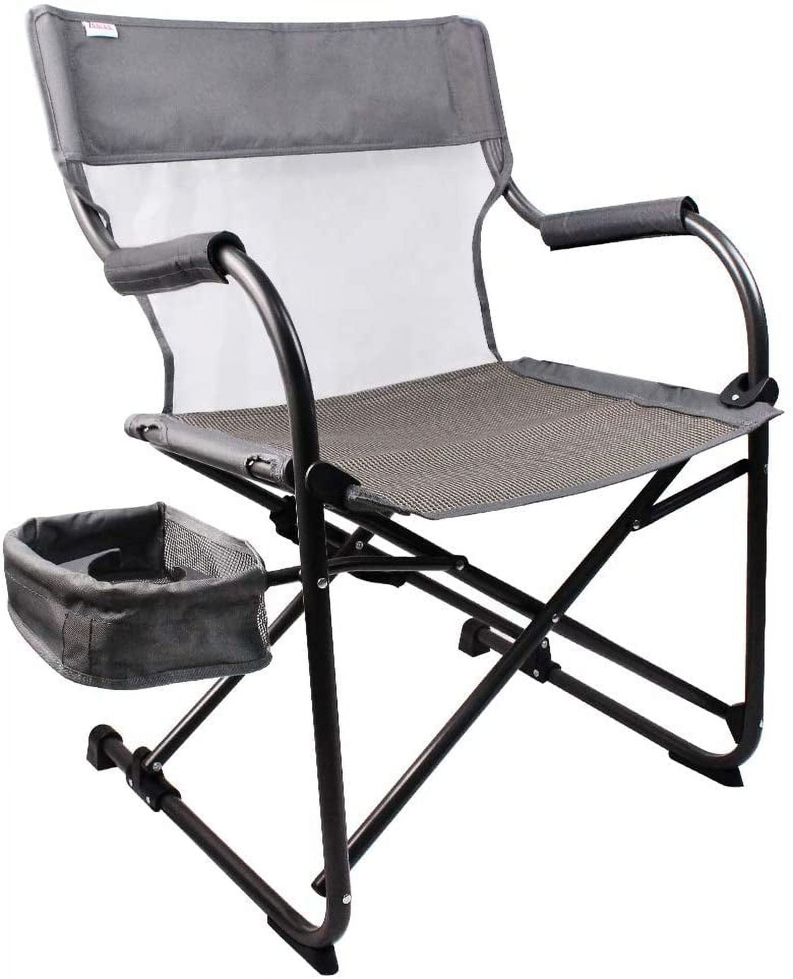Gray Heavy Duty Folding Director's Chair W959567