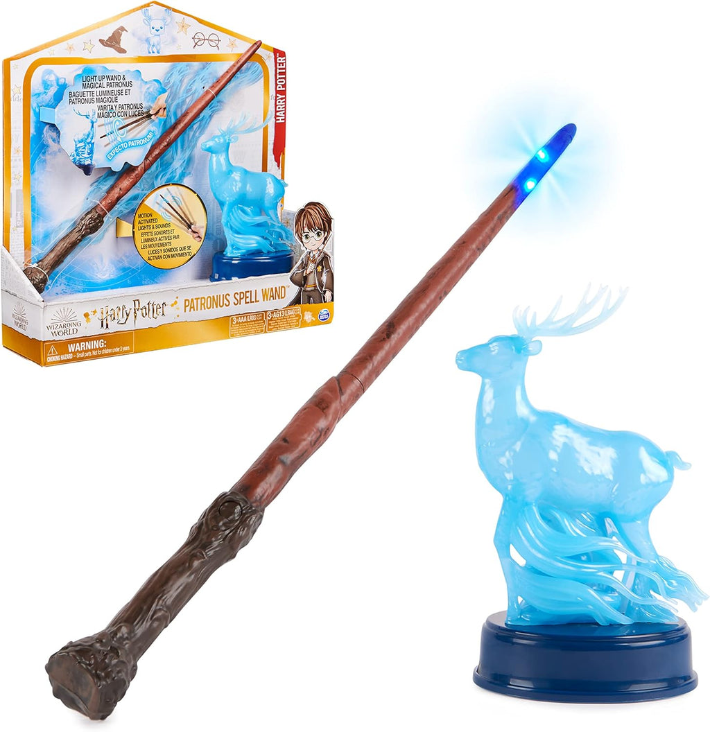 13" Light-Up Patronus Wand Collectible Toy with Figure O391520